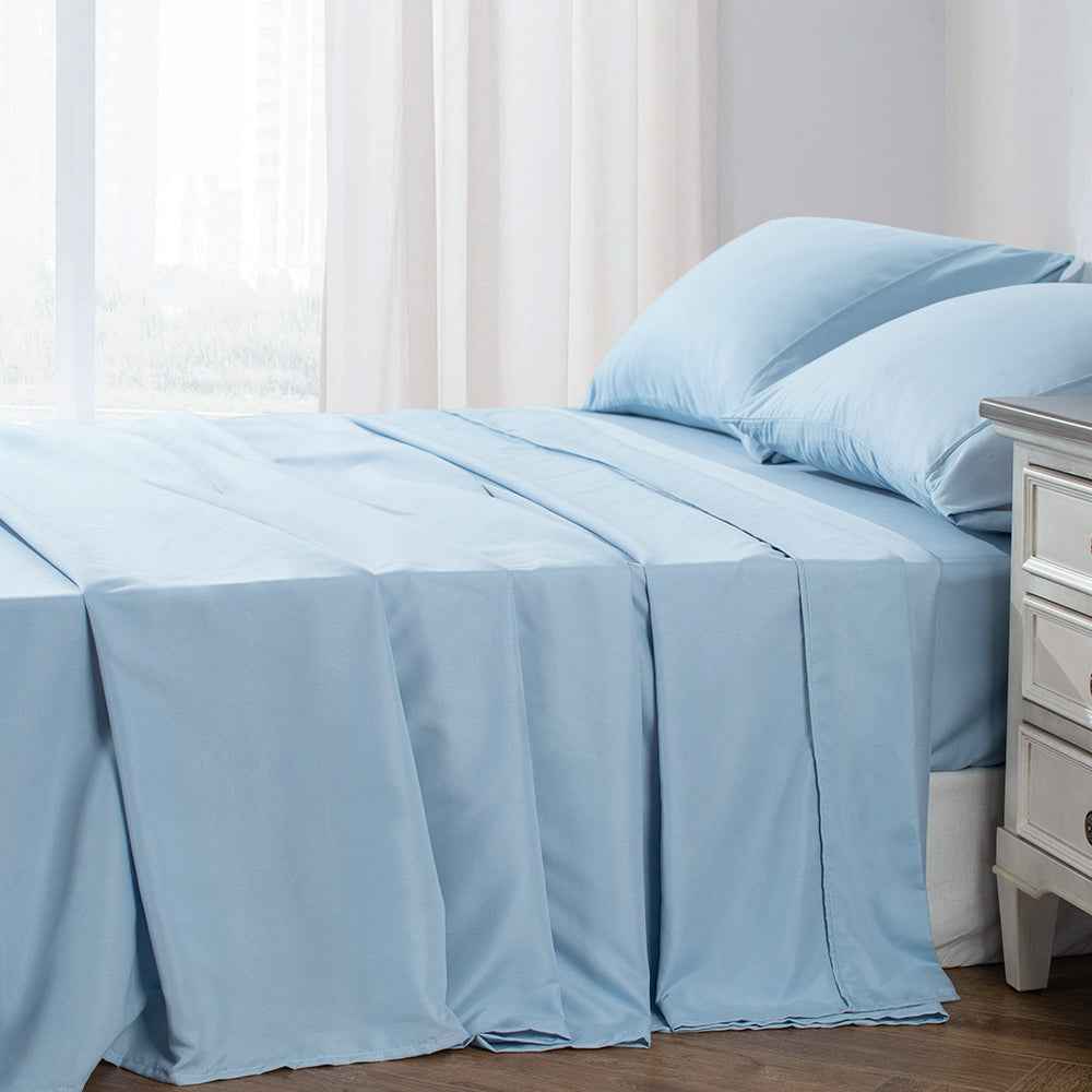 Kasentex Soft Sheet Bedding Set in Deep Pocket, Hypoallergenic and Breathable, Room Decor, Graduation Gifts