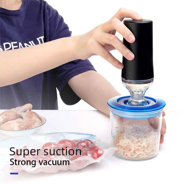 Handheld Vacuum Sealer, Portable Vacuum Sealer for Food, Save Sealer Food Vacuum Kit - GiFTiFY