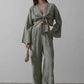 Boho Resort Wear – Tie Suits for Women with Shabby Chic Detail