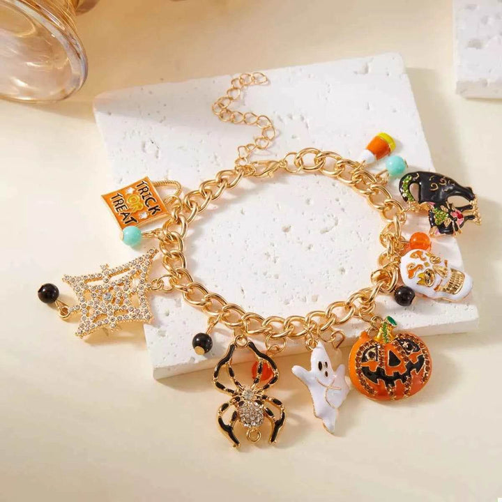 18K Gold-Plated Halloween Theme Bracelet - GiFTiFY