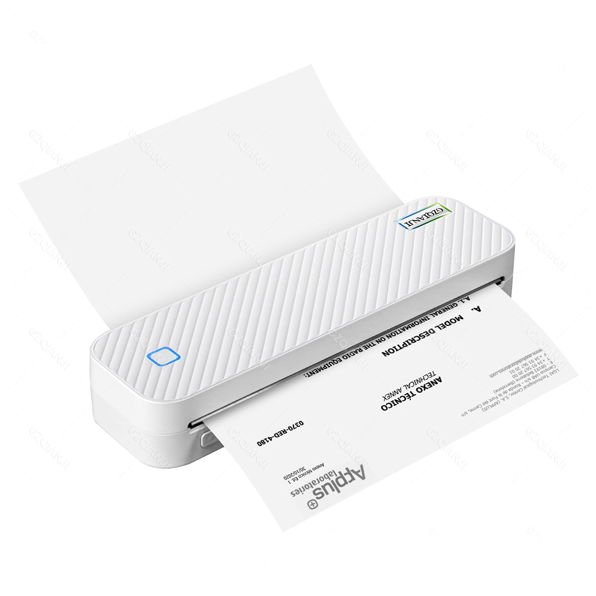 Thermal Portable Mini Printer with Paper Samples