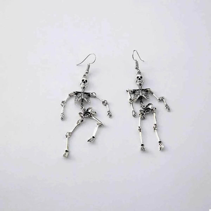 Halloween Skeleton Dangle Earrings - GiFTiFY