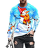 3D Digital Printing Holiday Atmosphere Round Neck Long-sleeved Shirt - GiFTiFY