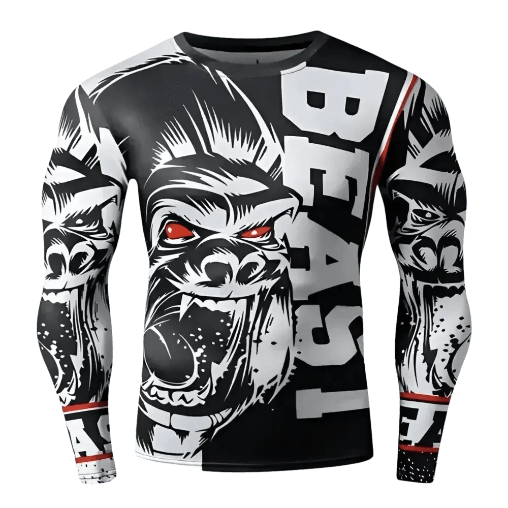 3D Digital Printing Holiday Atmosphere Round Neck Long-sleeved Shirt - GiFTiFY