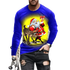 3D Digital Printing Holiday Atmosphere Round Neck Long-sleeved Shirt - GiFTiFY