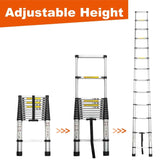 Aluminum Telescoping Ladder For Outdoor Work - GiFTiFY