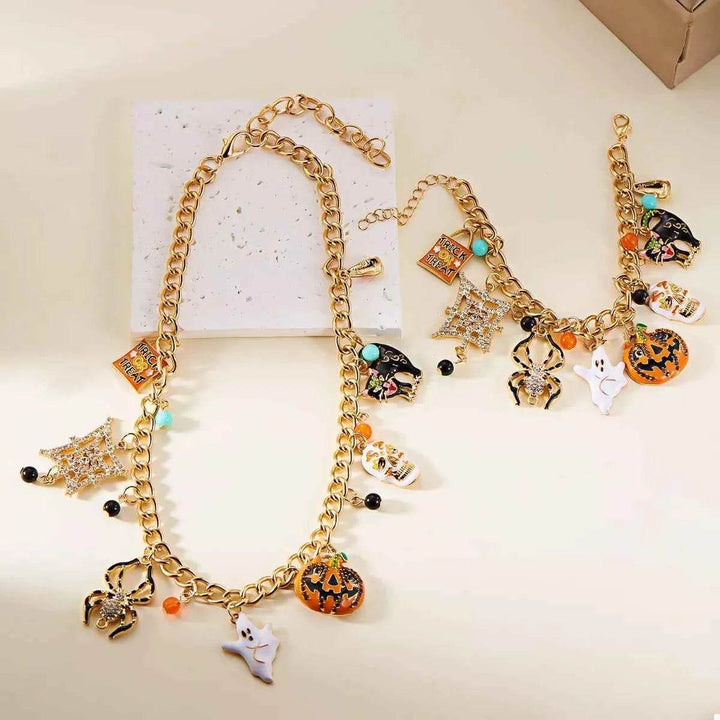 Halloween Charm Necklace with Festive Pendant Collection - GiFTiFY