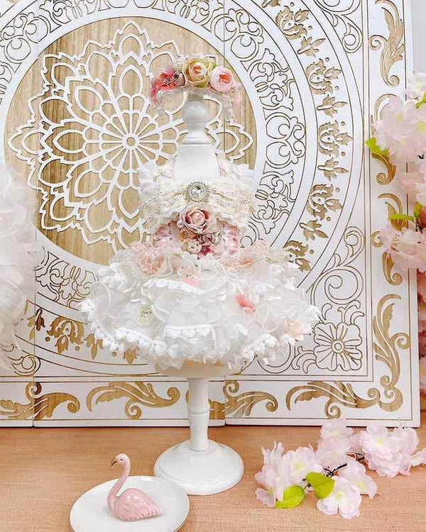 High quality handmade dog dress lace flowers - GiFTiFY