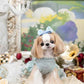 Luxury design high quality dog dress lace big bow