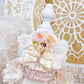 High quality handmade dog dress lace flowers