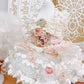 High quality handmade dog dress lace flowers