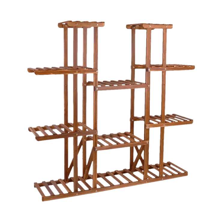 46in Height Wood Flower Rack Holder Plant Stand - GiFTiFY