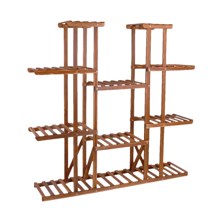 46in Height Wood Flower Rack Holder Plant Stand - GiFTiFY