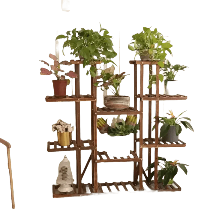 46in Height Wood Flower Rack Holder Plant Stand - GiFTiFY