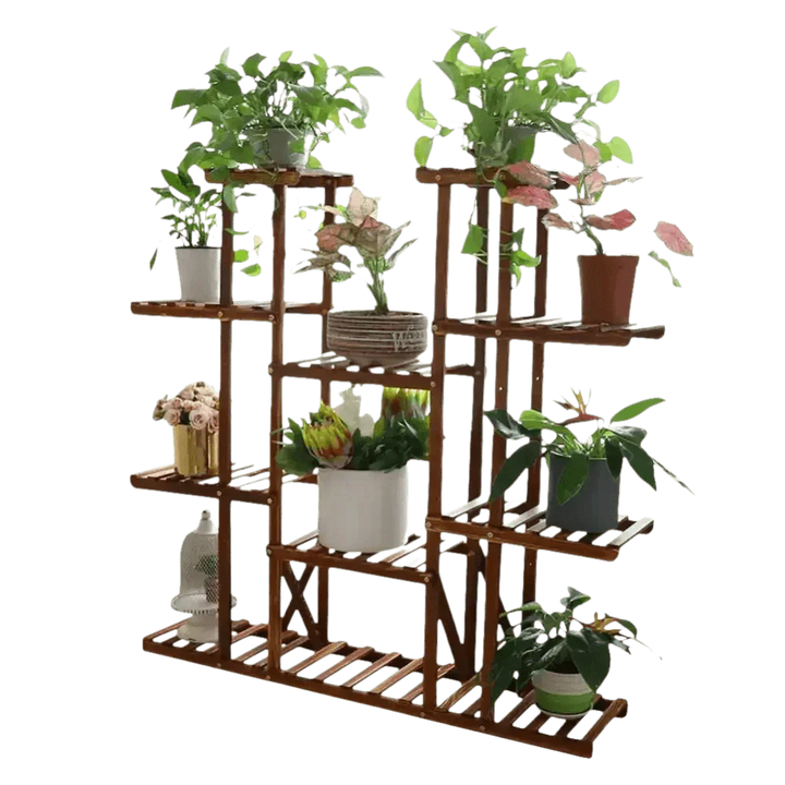 46in Height Wood Flower Rack Holder Plant Stand - GiFTiFY