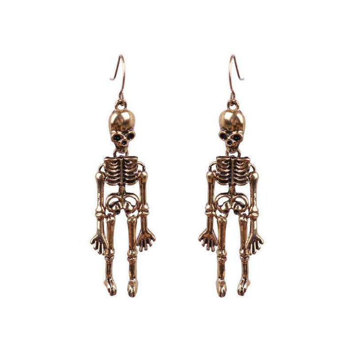 Skeleton Alloy Earrings - GiFTiFY