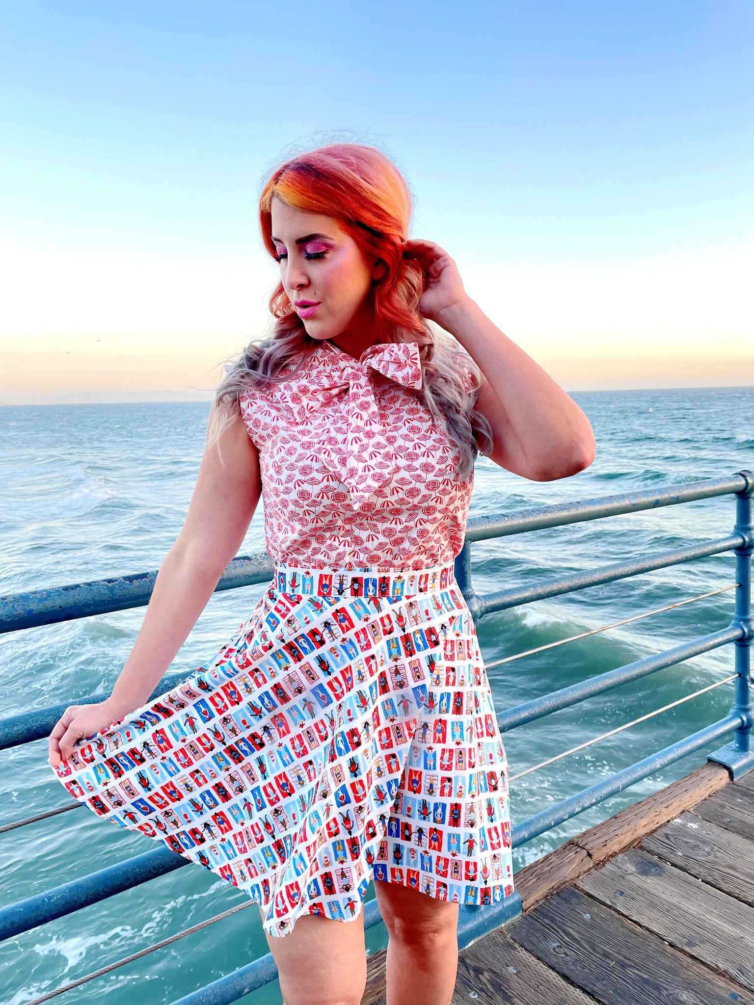 Sunny Days Skater Skirt