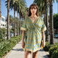 Soléa Block Print Cotton Caftan