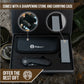 The Peasant Folding Pocket Knife Giftset for Men and Women (Black and Blue)