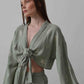 Boho Resort Wear – Tie Suits for Women with Shabby Chic Detail
