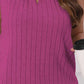 Plus Size Ribbed Knit Keyhole Tank Top