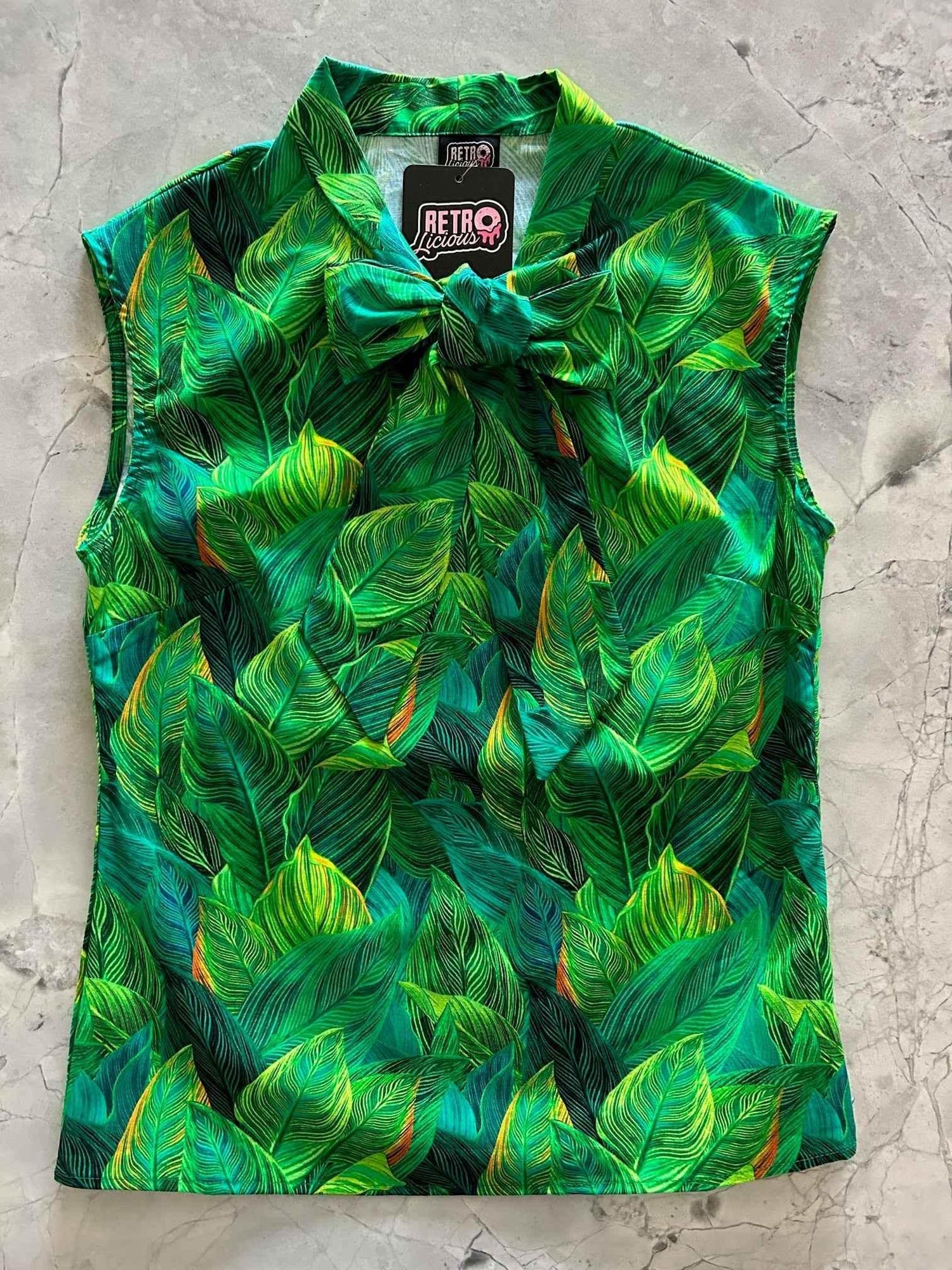 Leaves Bow Top - GiFTiFY