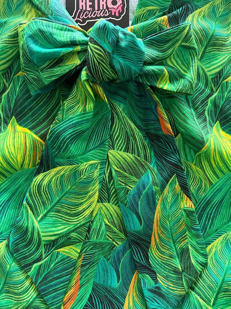 Leaves Bow Top - GiFTiFY