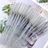 50pcs Eyelashes Brush Crystal Diamond Handle Makeup Brush Mascara eyelash spoolie brush - GiFTiFY