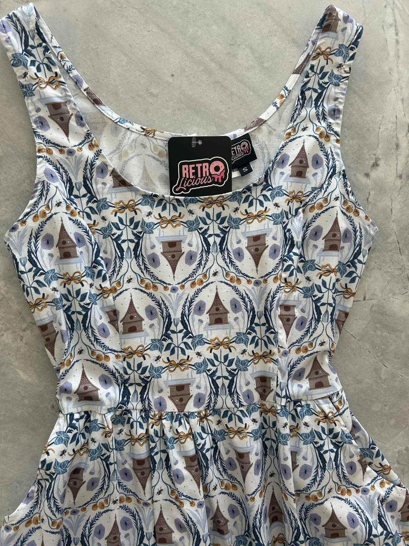 Honey I'm Home Fit & Flare Dress Dresses by Retrolicious