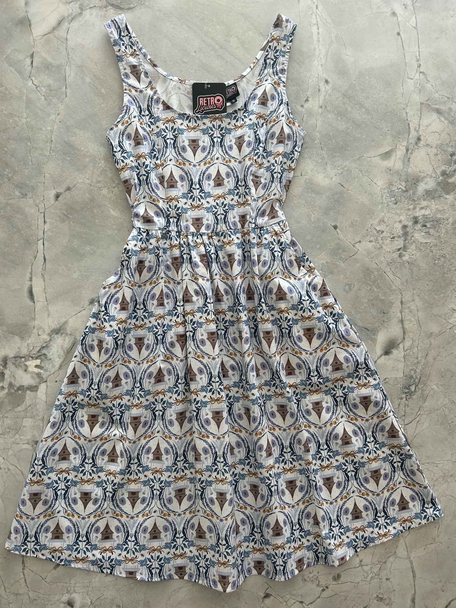 Honey I'm Home Fit & Flare Dress
