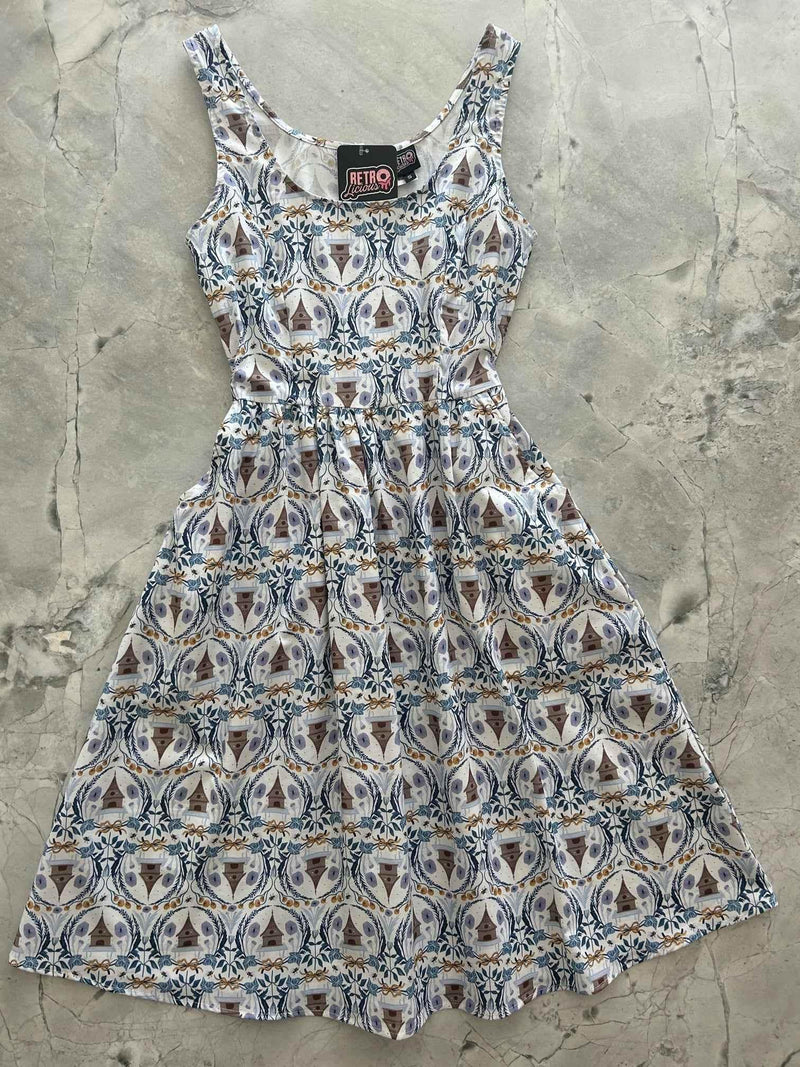 Honey I'm Home Fit & Flare Dress Dresses by Retrolicious