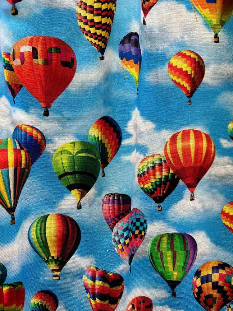 Hot Air Balloons Fit & Flare Dress - GiFTiFY