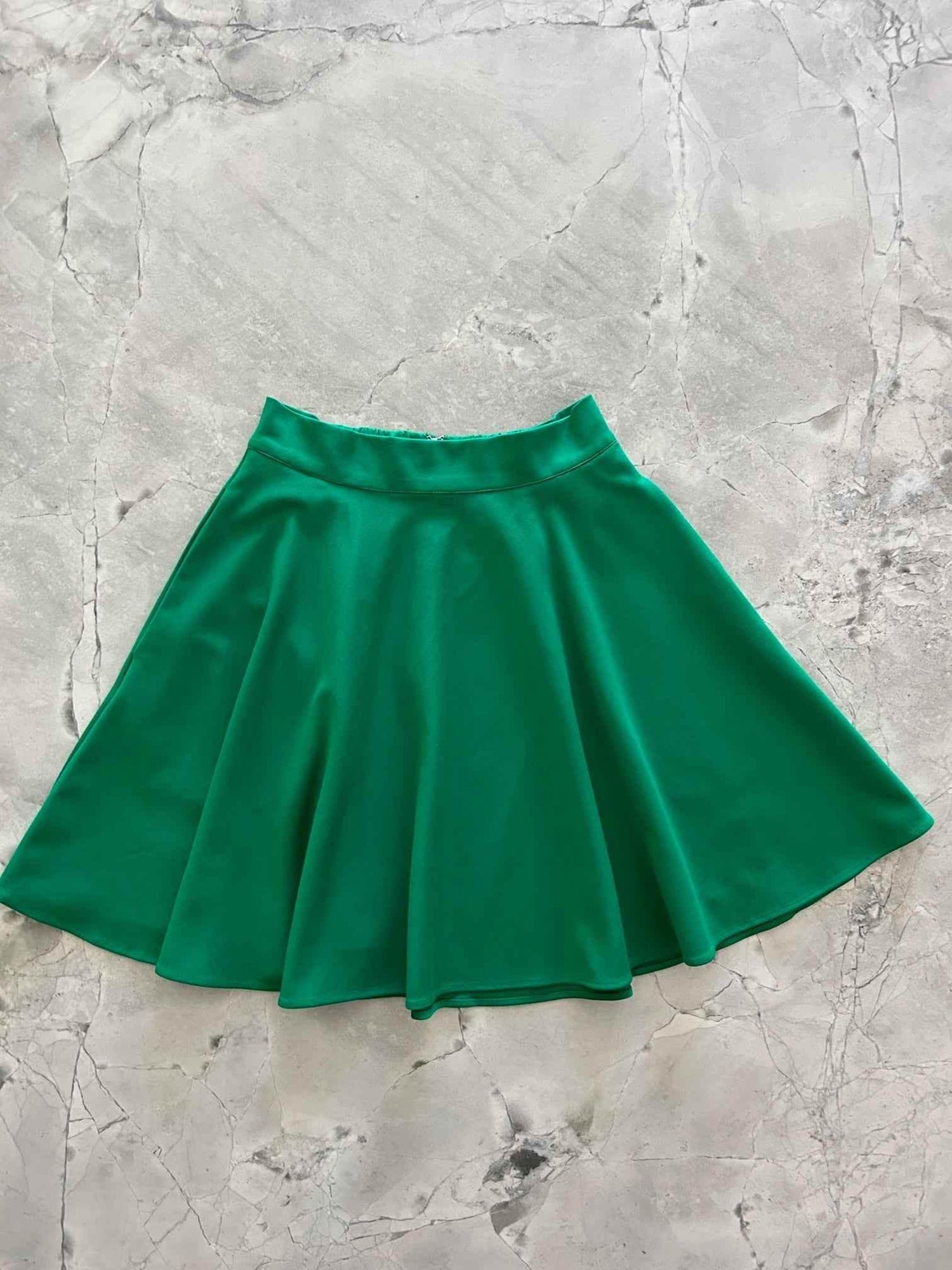 Harper Skater Skirt in Green - GiFTiFY