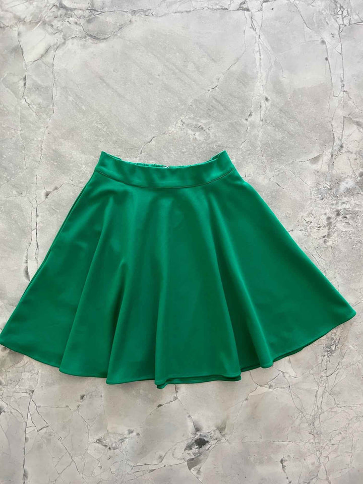 Harper Skater Skirt in Green - GiFTiFY