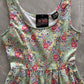 Floral Cats Fit & Flare Dress