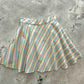 Rainbow Stripe Skater Skirt