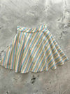 Rainbow Stripe Skater Skirt