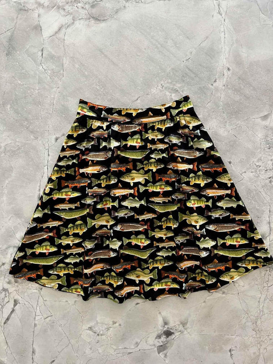 Fish A-line Skirt - GiFTiFY