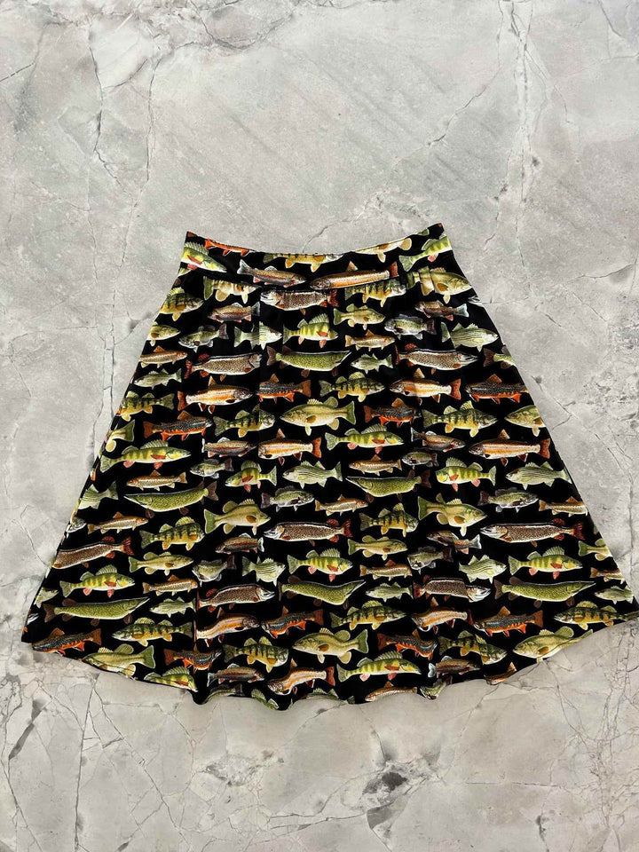 Fish A-line Skirt - GiFTiFY