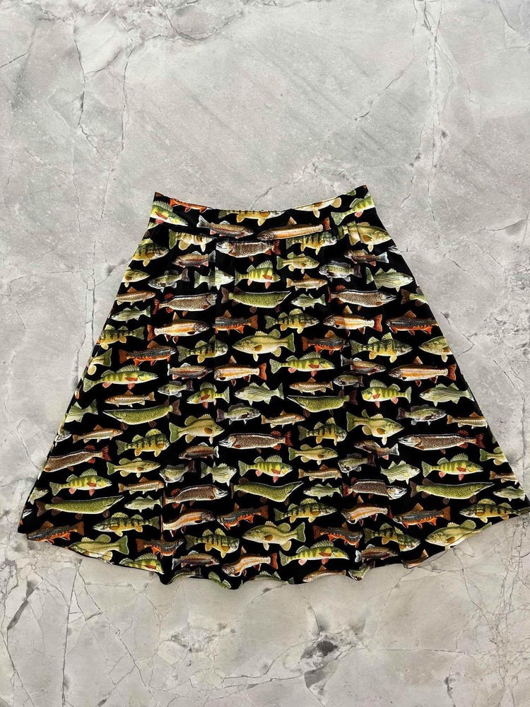 Fish A-line Skirt - GiFTiFY