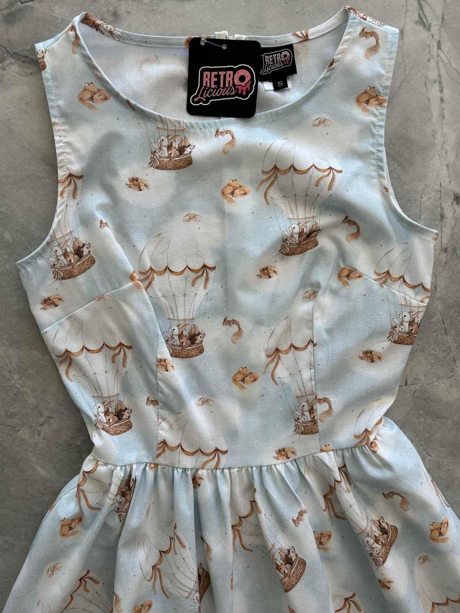Hot Air Balloon Vintage Dress - GiFTiFY