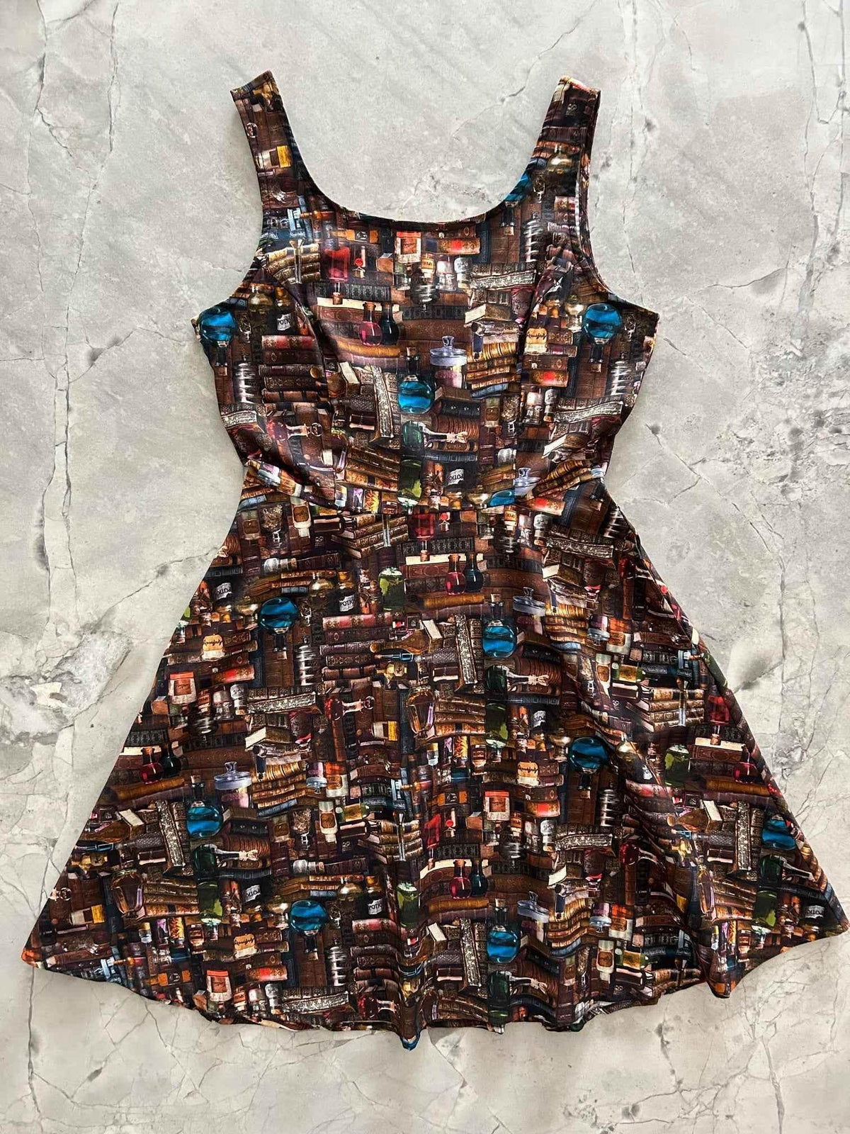 Spellbinding Skater Dress Dresses by Retrolicious