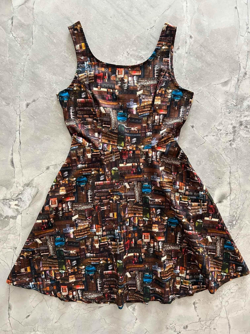 Spellbinding Skater Dress Dresses by Retrolicious