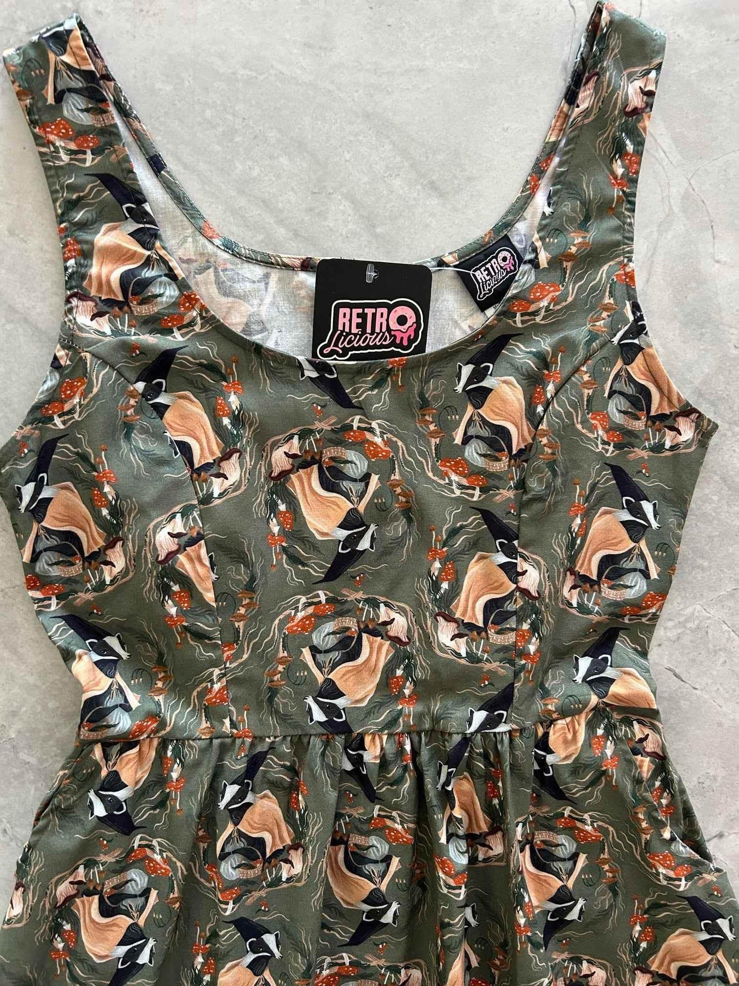 Badger Fit & Flare Dress - GiFTiFY