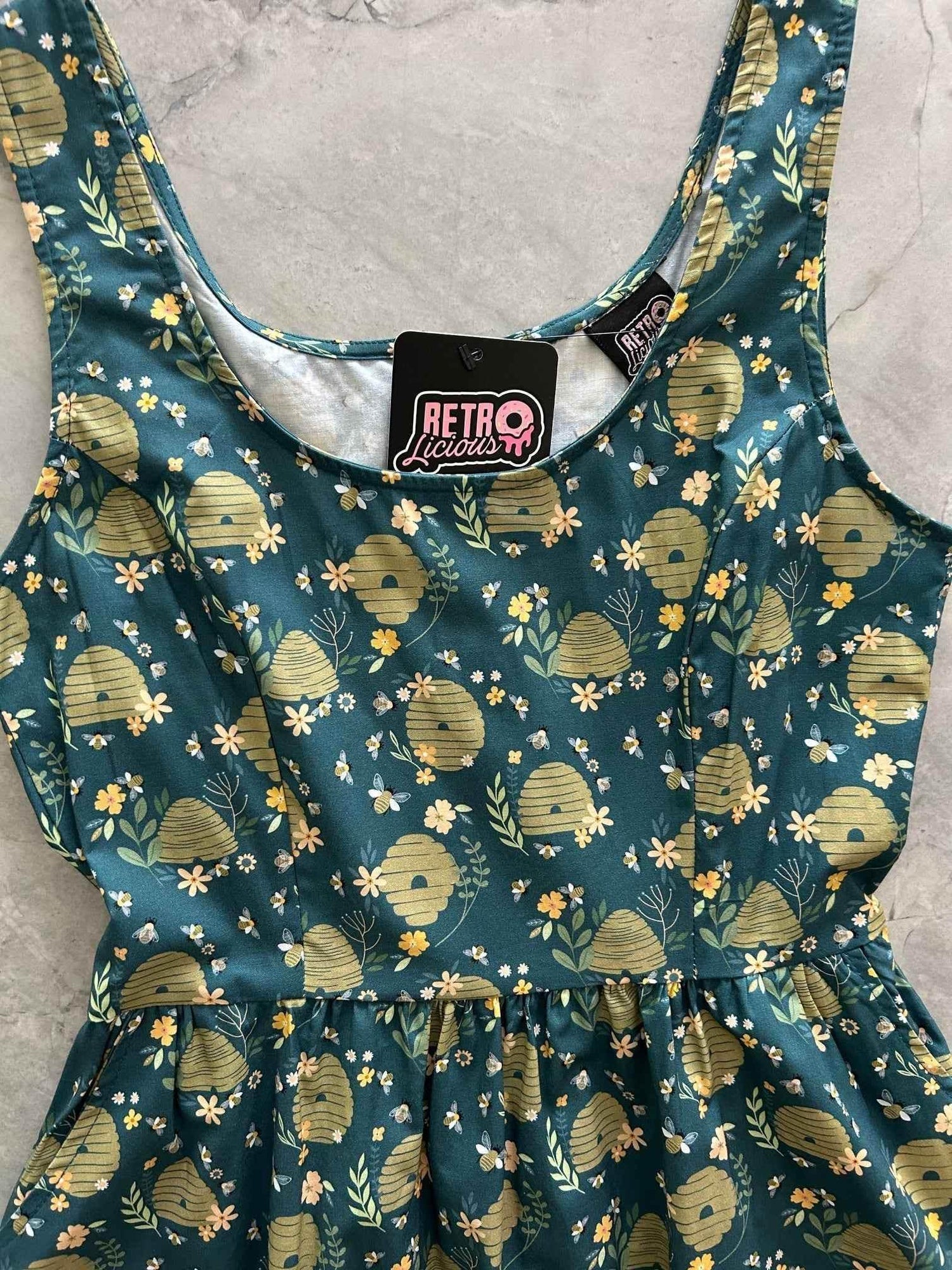 Beehive Fit & Flare Dress - GiFTiFY