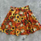 Sunflower & Pumpkin Skater Skirt