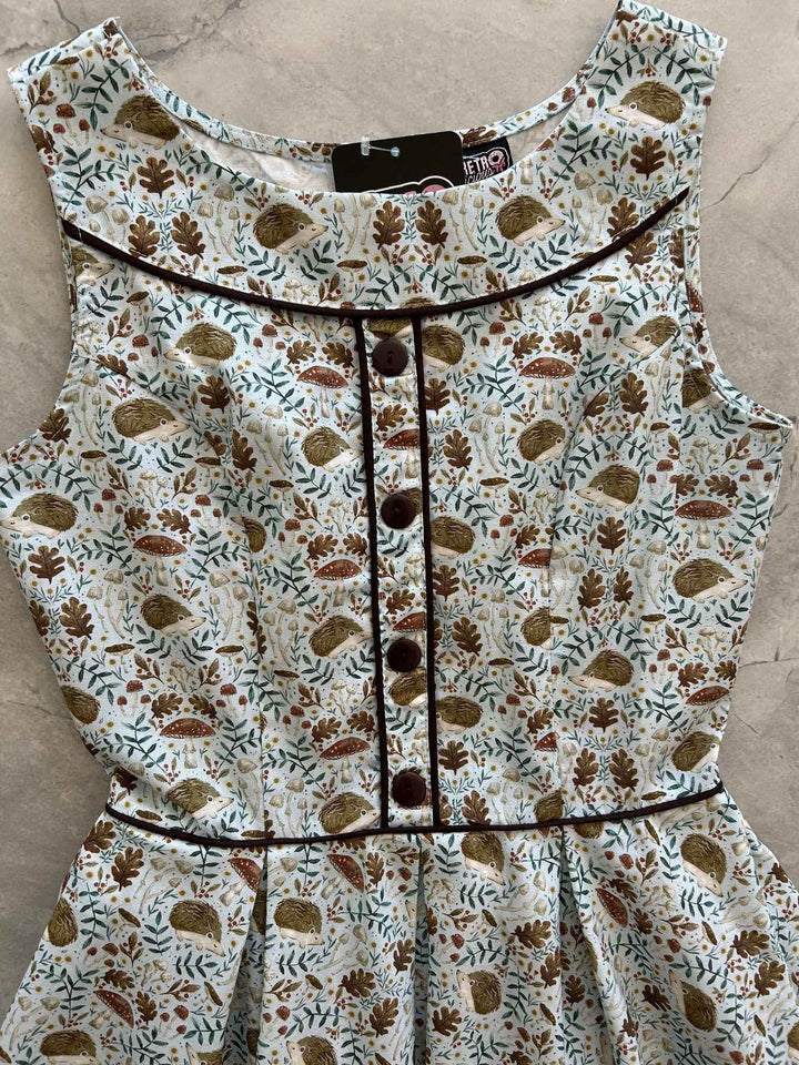 Elizabeth Dress in Hedgehogs - GiFTiFY