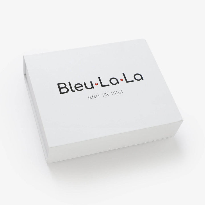 Luxe Collection 100% Organic Cotton Luxury Knit Baby Blanket + Hat Set with Gift Box - GiFTiFY