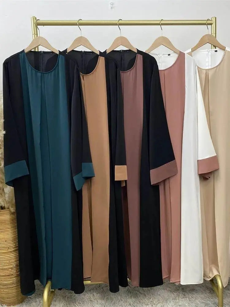 Luxury Two-Piece Abaya Dress Two-Piece Abaya Dress by Dropshee