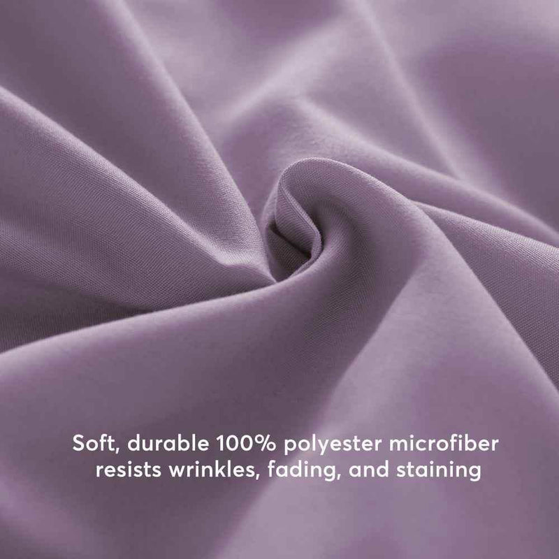 Kasentex All Season Deep Pocket Fitted Sheet Set with Pillowcases, Room Decor, Graduation Gifts Sheet Set by Kasentex